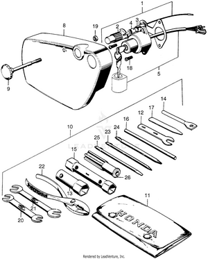 Key Lamp + Tool Schematic