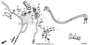 Handle Lever@switch@cable Schematic