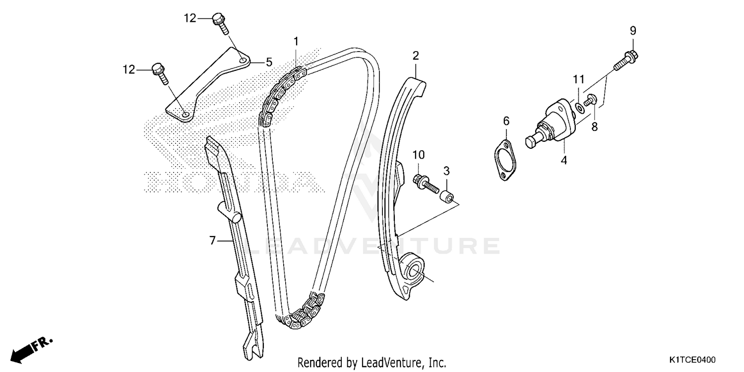 CAM CHAIN@TENSIONER