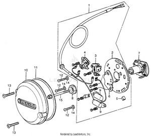 Points + Spark Advancer Schematic