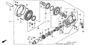 Final Driven Gear Schematic