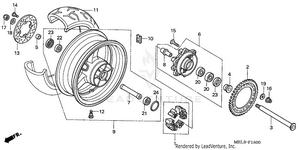 Rear Wheel Schematic