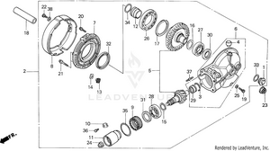Final Driven Gear Schematic