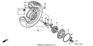 Rear Wheel Schematic