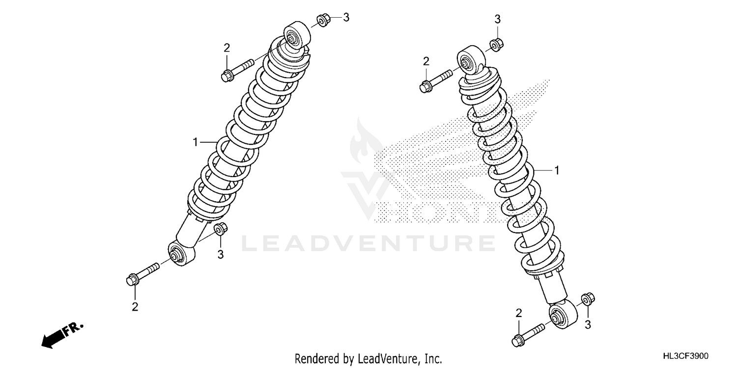 REAR SHOCK ABSORBER