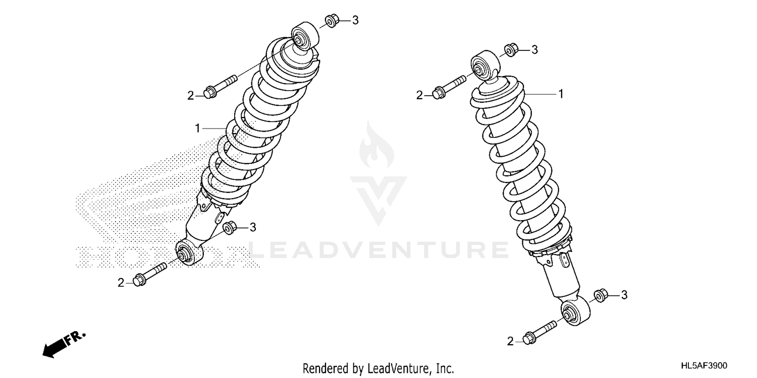 REAR SHOCK ABSORBER