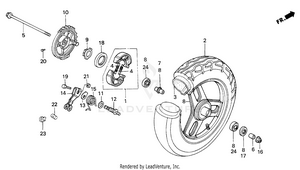 Front Wheel Schematic