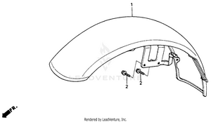 Front Fender Schematic