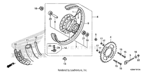 Rear Wheel Schematic
