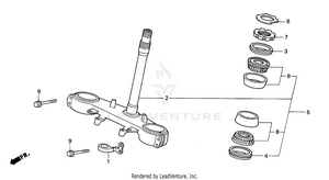 Steering Stem Schematic