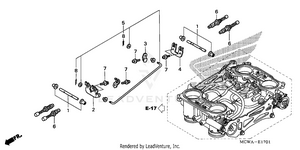Throttle Body (component Parts) Schematic