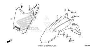 Front Fender Schematic
