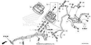 Front Valve Unit Schematic