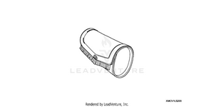 Leather Front Pouch (fringed) Schematic