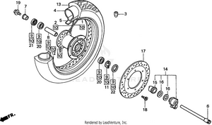 Front Wheel Schematic