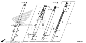 Front Fork Schematic