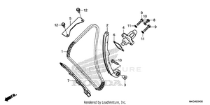 Cam Chain@tensioner Schematic