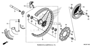 Front Wheel Schematic