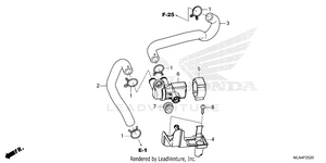 Air Injection Solenoid   Valve Schematic