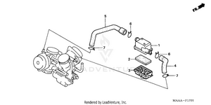 Sub Air Cleaner Schematic