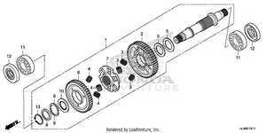 Final Driven Shaft Schematic