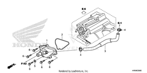 Water Pump Cover Schematic