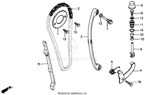 Cam Chain 86-93 Schematic