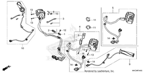 Handle Switch Schematic