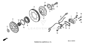 Starter Clutch Schematic