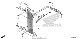 Oil Cooler Schematic