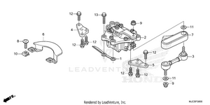 Steering Damper Schematic