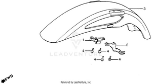Front Fender Schematic