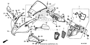 Upper Cowl Schematic