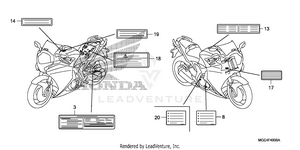 Caution Label Schematic