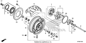 Rear Wheel (1) Schematic