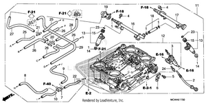 Throttle Body (assy.) Schematic