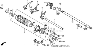 Shift Drum Schematic