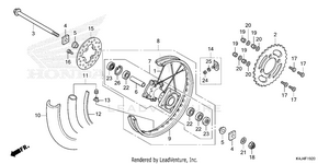 Rear Wheel Schematic