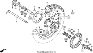 Rear Wheel Schematic