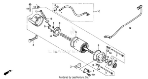 Starter Motor Schematic