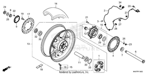 Rear Wheel Schematic