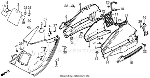 Center Cover + Body Cover Schematic
