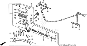 Clutch Master Cylinder Schematic