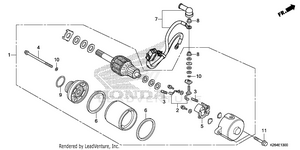 Starter Motor Schematic