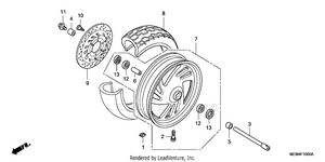 Front Wheel Schematic