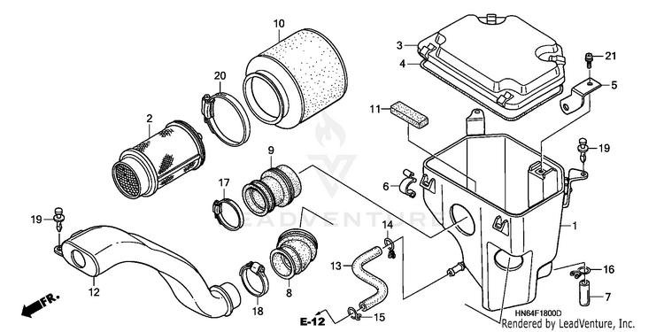 2004 Honda TRX 250EX OEM Parts