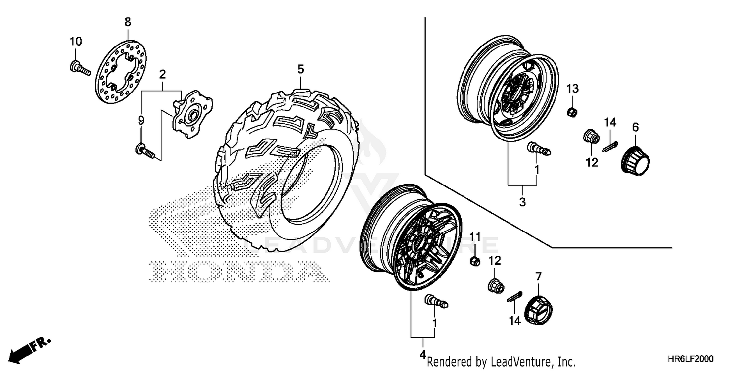 FRONT WHEEL