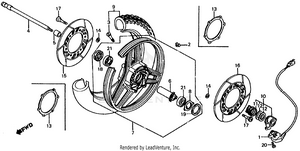 Front Wheel Schematic