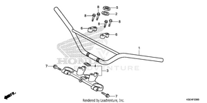 Handlebar + Top Bridge Schematic