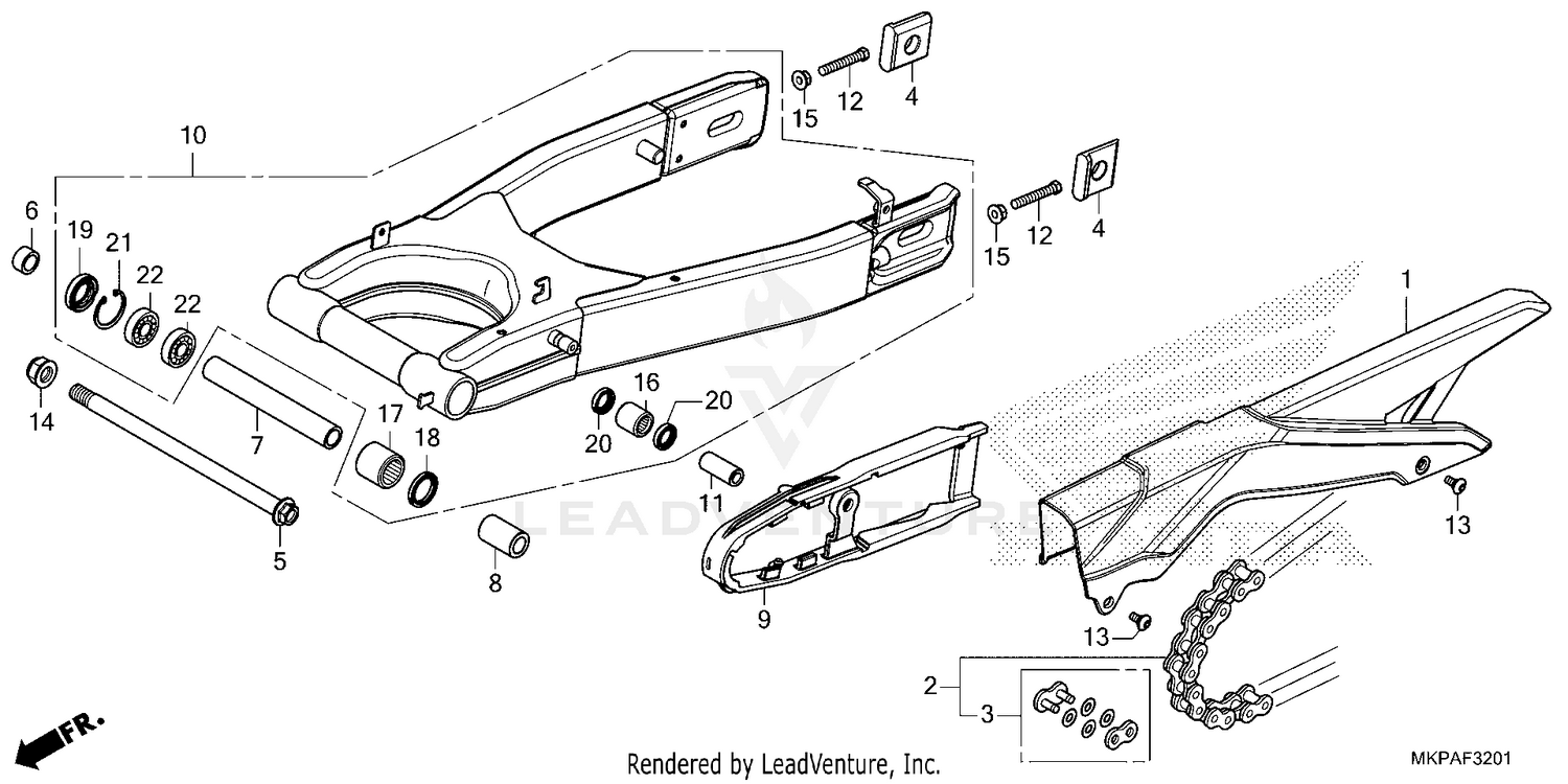SWINGARM                 (CBR500RA'22/'23)